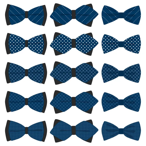 Tema büyük resimde bağları farklı türleri, bowties vari ayarla.