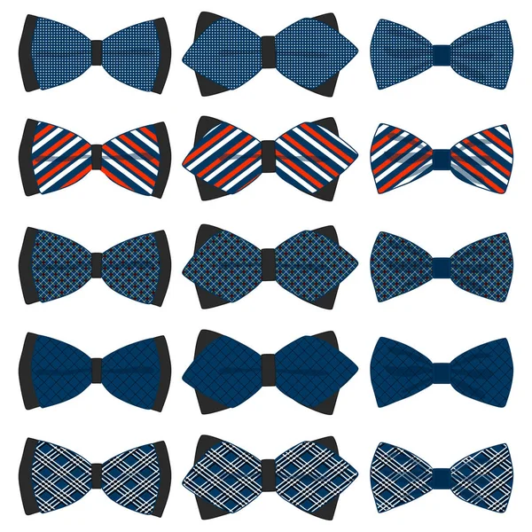 Tema büyük resimde bağları farklı türleri, bowties vari ayarla.