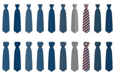 Tema büyük resimde bağları farklı türleri, kravat var ayarla.