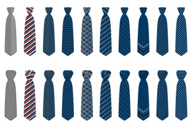 Tema büyük resimde bağları farklı türleri, kravat var ayarla.