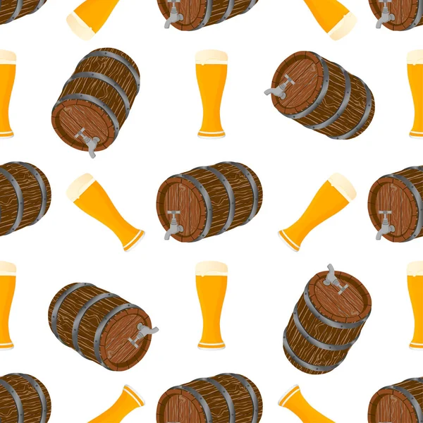 Tema büyük renkli desen oktoberfest İllüstrasyon