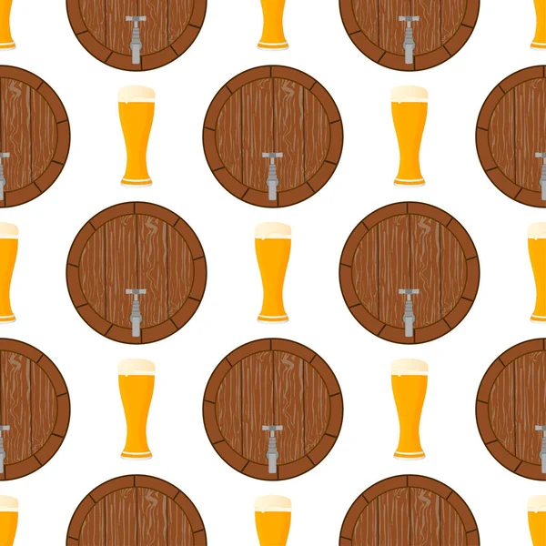 Tema büyük renkli desen oktoberfest İllüstrasyon