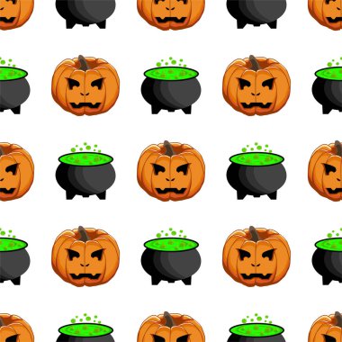 Tema üzerine resim büyük renkli desen Cadılar Bayramı