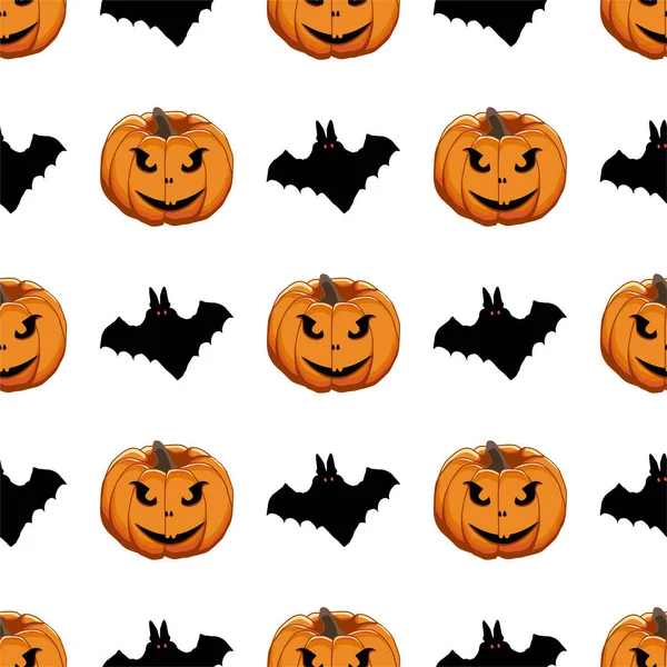 Illustration på tema stora färgade mönster Halloween — Stock vektor