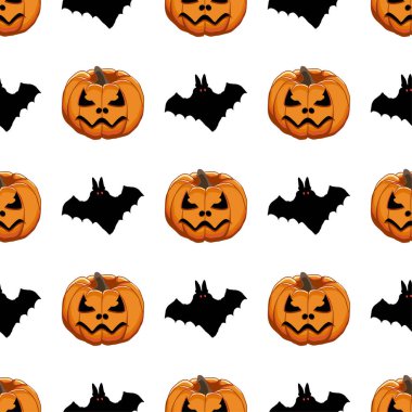 Tema üzerine resim büyük renkli desen Cadılar Bayramı