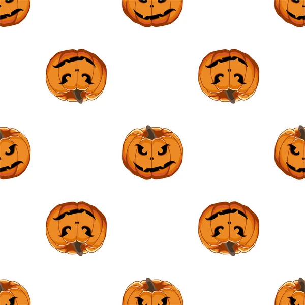 Illustratie op thema groot gekleurd patroon Halloween — Stockvector