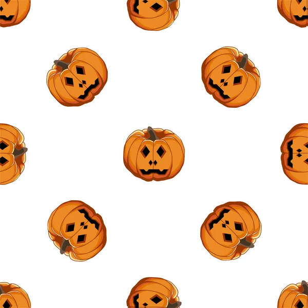 Illustratie op thema groot gekleurd patroon Halloween — Stockvector