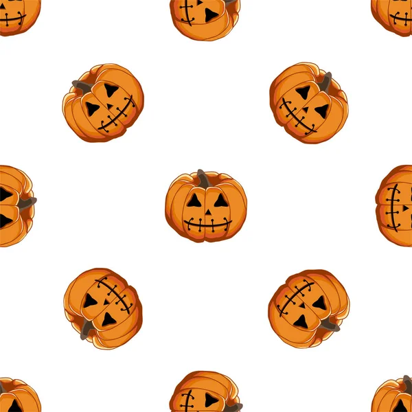 Illustration på tema stora färgade mönster Halloween — Stock vektor