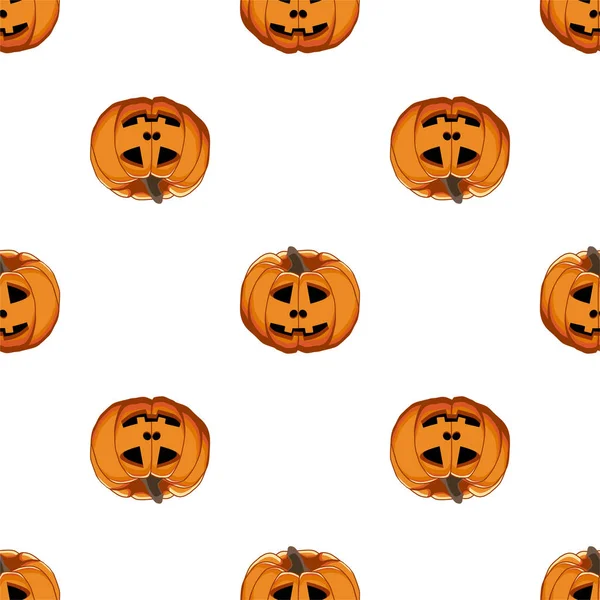Ilustracja na temat duży kolorowy wzór Halloween — Wektor stockowy