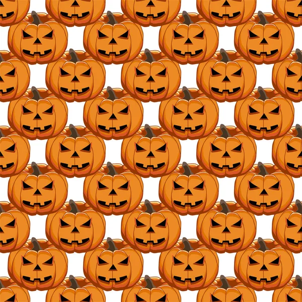 Illusztráció a téma nagy színes minta Halloween — Stock Vector