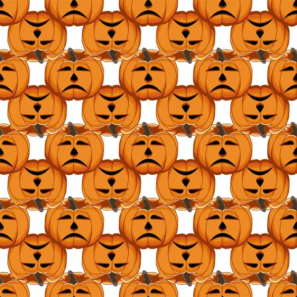 Ilustração sobre tema grande padrão colorido Halloween —  Vetores de Stock