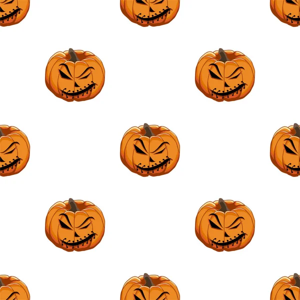 Illustratie op thema groot gekleurd patroon Halloween — Stockvector