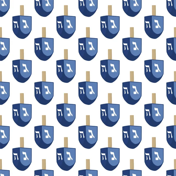 Illustration sur le thème grand motif de couleur dreidel — Image vectorielle