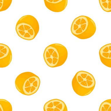 Tema üzerine resim. Büyük, renksiz kumkat, fok balığı için parlak meyve deseni. Güzel, pürüzsüz tekrar eden kumkattan oluşan meyve deseni. Tertemiz kumkattan basit renkli desenli meyve.