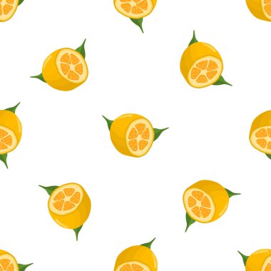 Tema üzerine resim. Büyük, renksiz kumkat, fok balığı için parlak meyve deseni. Güzel, pürüzsüz tekrar eden kumkattan oluşan meyve deseni. Tertemiz kumkattan basit renkli desenli meyve.