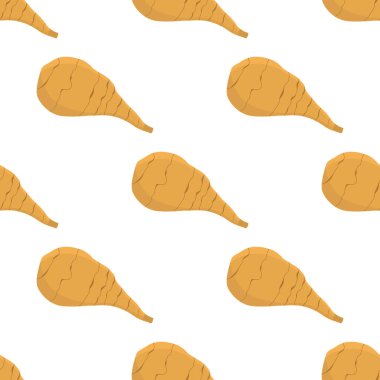 Parlak desenli Kudüs enginarının çizimi. Mührün kökü. Güzel Kudüs enginarından oluşan kök desenleri, bir sürü yemek. Kudüs enginarından basit renkli kök deseni.