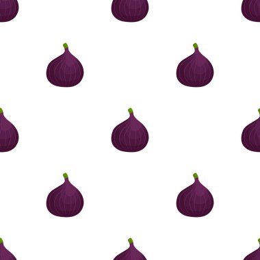 Tema üzerine resim büyük, renksiz mor incir, fok balığı için parlak meyve deseni. Güzel, pürüzsüz, tekrar eden incirden oluşan meyve deseni. Kusursuz mor incirden basit renkli desenli meyveler..