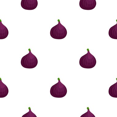 Tema üzerine resim büyük, renksiz mor incir, fok balığı için parlak meyve deseni. Güzel, pürüzsüz, tekrar eden incirden oluşan meyve deseni. Kusursuz mor incirden basit renkli desenli meyveler..