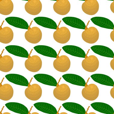Tema üzerine resim büyük renkli, dikişsiz Longan, fok balığı için parlak meyve deseni. Güzel, pürüzsüz tekrar eden Longan 'dan oluşan meyve deseni. Kusursuz Longan 'dan basit renkli desenli meyve.