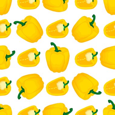 Parlak desenli dolma biber, fok için sebze biberi teması. Sebzeli dolmalık biber deseni, bir sürü kırmızı biber. Capsicum dolma biberinden basit renkli sebze deseni