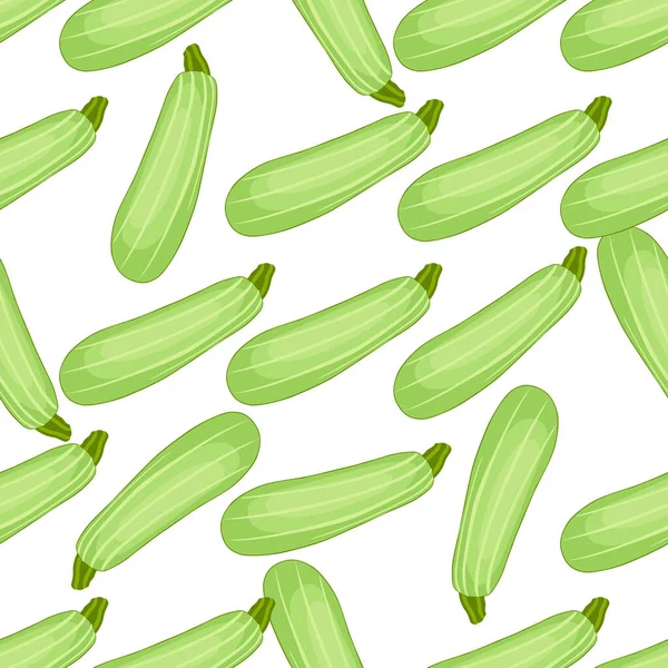 Illustration Sur Thème Des Courgettes Motifs Lumineux Courge Végétale Pour — Image vectorielle