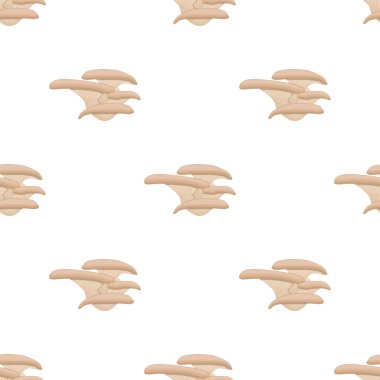 Parlak desenli mantar, fok için sebze kahverengi istiridye teması. Mantar ve istiridyelerden oluşan sebze kalıpları. İstiridye aromalı mantardan basit sebze kalıpları..