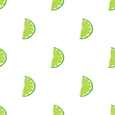 Tema üzerine resim büyük, renksiz yeşil limon, fok balığı için parlak meyve deseni. Güzel, pürüzsüz, tekrar eden kireçten oluşan meyve deseni. Tertemiz yeşil kireçten elde edilen basit renkli desenli meyveler.