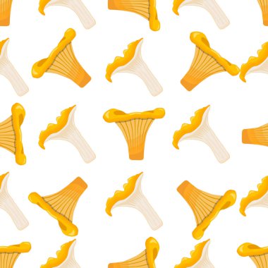 Tema üzerine resim, parlak desenli mantar, fok için sebze chanterelle. Güzel mantarlardan oluşan sebze deseni, bir sürü mantar. Chanterelle mantarından basit bir sebze deseni..