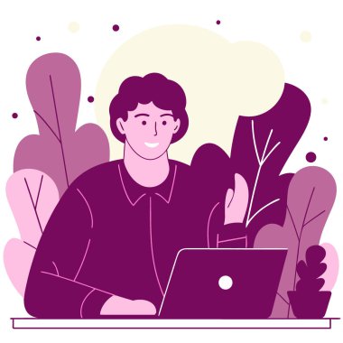 Halloween cute cartoon ghost floating in the air transparent background .. AI generated. Vector icon