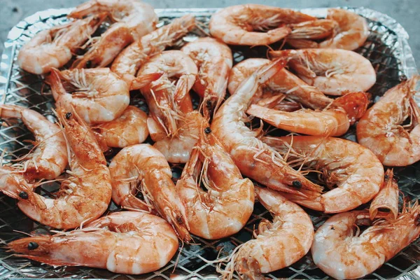 meze kaplan karides ızgara, Barbekü snack
