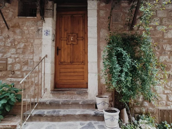 Old Village House Entrance France Provence Stock Image