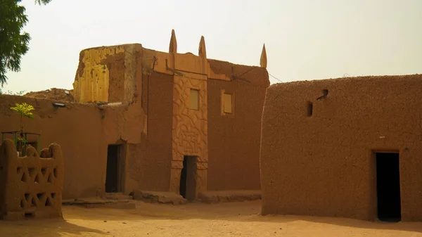 Ulicach Starego Miasta Agadez Nigrze — Zdjęcie stockowe