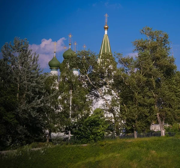 Exteriör Till Dormition Kyrkan Nizhny Novgorod Ryssland — Stockfoto