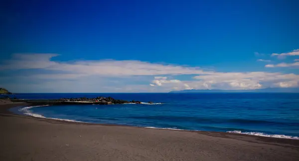 Paysage Praia Almoxarife Plage Horta Faial Île Açores Portugais — Photo