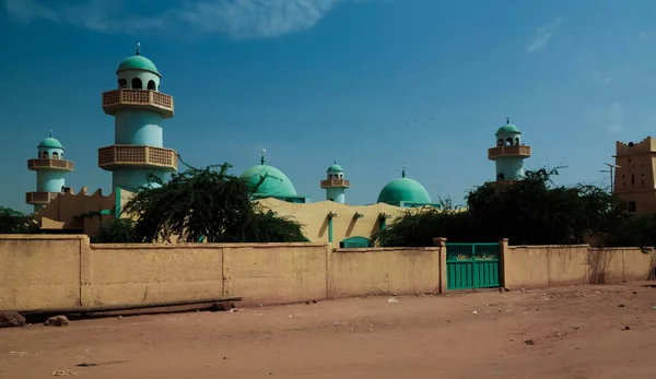Vista Exterior Gran Mezquita Zinder Níger —  Fotos de Stock