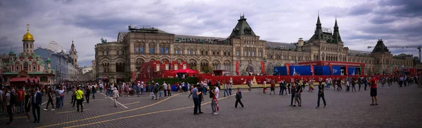 Museo Fútbol Plaza Roja Moscú Copa Mundial Fútbol Fifa Junio — Foto de Stock
