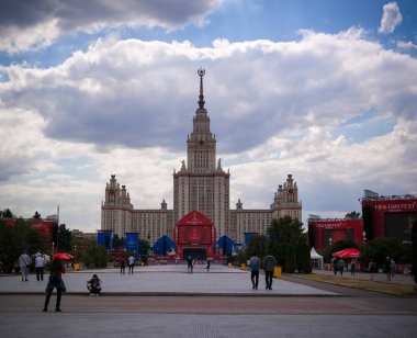 FIFA fan fest at serçe Hills aka kanlı Vorobyovy FIFA Futbol Dünya Kupası - 26 Haziran 2018, Moskova, Rusya, Moskova'da