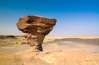 Kaya oluşumu, Sahra Çölü Tchirozerine bölge Agadez, Nijer yakınındaki yakınındaki