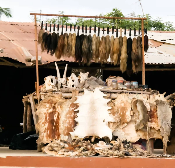 Рынке Вуду Уйде Бенин — стоковое фото