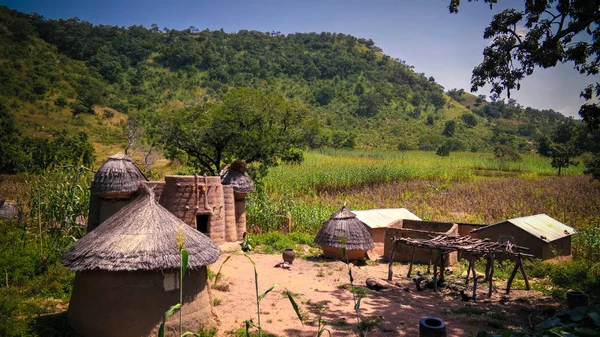 Traditional Tammari People Village Tamberma Koutammakou Land Batammariba Kara Region — Stock Photo, Image