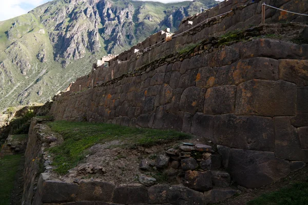 Poligonal Ollantaytambo arkeolojik sitesi, Cuzco Eyaleti, Peru