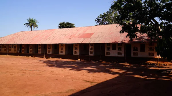 Vista Los Palacios Reales Abomey Fon Benín —  Fotos de Stock