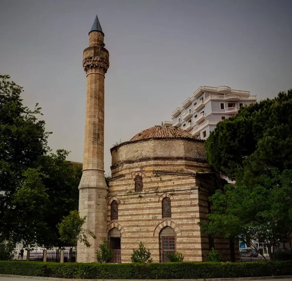 Exteriör Till Muradie Aka Xhamia Muradies Tidigare Bysantinska Kyrkan Vlorë — Stockfoto
