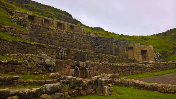 Vista Exterior Sitio Arqueológico Tambomachay Cuzco Perú — Foto de Stock