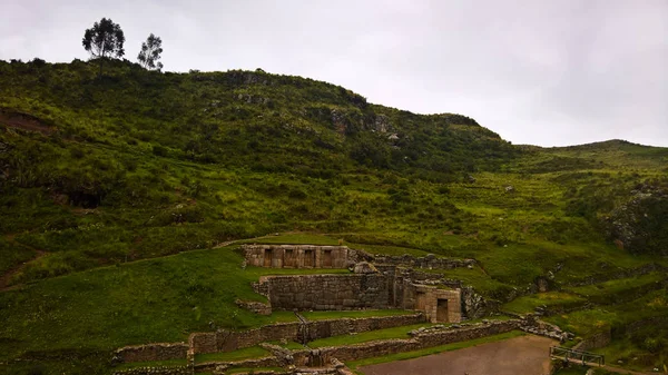 Exteriör Till Arkeologiska Platsen Tambomachay Cusco Peru — Stockfoto