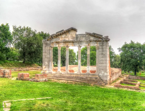 Monument Van Agonothetes Ruïnes Van Een Oude Griekse Stad Van — Stockfoto