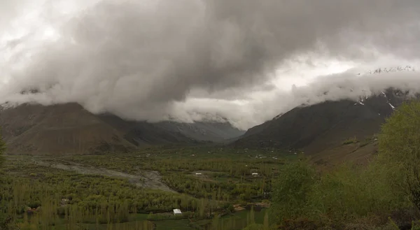 Panorama Vale Yasin Província Gilgit Baltistan Paquistão — Fotografia de Stock