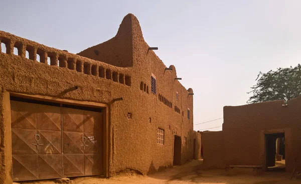 Auf Den Strassen Der Agadez Altstadt Niger — Stockfoto