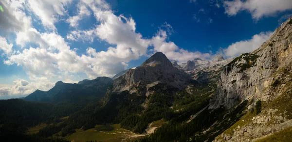 Vue Panoramique Sur Sommet Montagne Triglav Slovénie — Photo