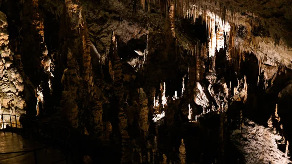 Interior Postojna Cave Aka Postojnska Jama Slovenia — Stock Photo, Image